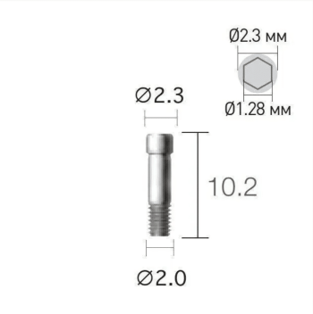 Dentium E-Abutment Screw (ASC2045)