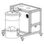 Cattani Stock and stock holder D.30 inc hood 3