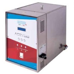 Manferdi – ACRYDIG 6  Polymerization unit, digital, double step for 10 flasks/ 6 clamped flasks, with water discharge 230V 50/60Hz