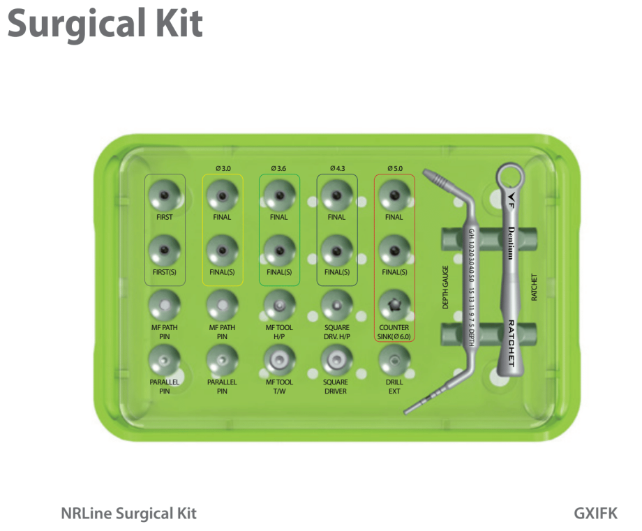 Dentium NR Line Surgical Kit GXIFK