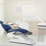Portable Stainless Steel Dental Chair with LED Light 3