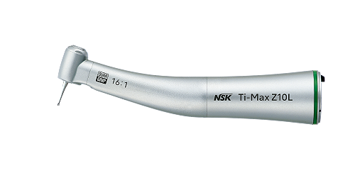 NSK Ti-Max Z10L 16:1 Speed Reducing CA Standard Head Optic Single Spray Model: Z10L NSK Ti-Max Z10L 16:1 Speed Reducing CA Standard Head Optic Single Spray Model: Z10L