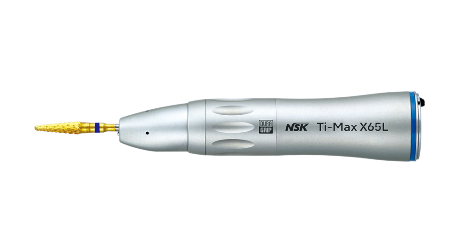 NSK Ti-Max X65L 1:1 Direct Drive Straight HP Optic Single Spray Model: X65L NSK Ti-Max X65L 1:1 Direct Drive Straight HP Optic Single Spray Model: X65L