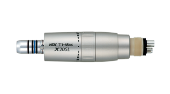 NSK Ti-Max X205L Optic Air Motor with Internal Water; Max 23,000rpm; M4 Optic Fitting; Model: Ti-Max X205LED