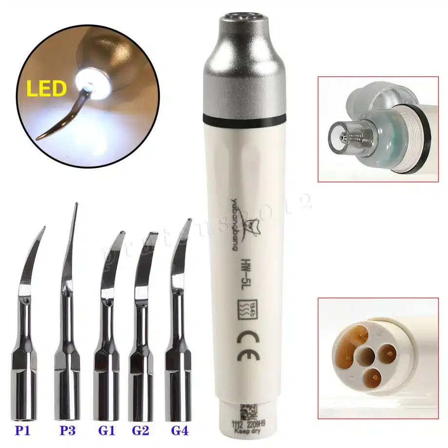 Scaler tips for HW-5L Scaler Handpiece with LED ( Pack of 5)