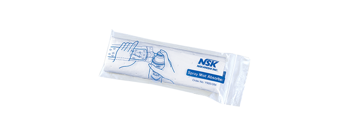 NSK Spray Mist Absorber Pouches (Pack of 10) Model: Spray Mist Absorber