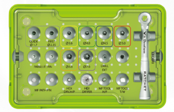 Dentium Super Line Surgical Kit (Short Implant) (XSIK)