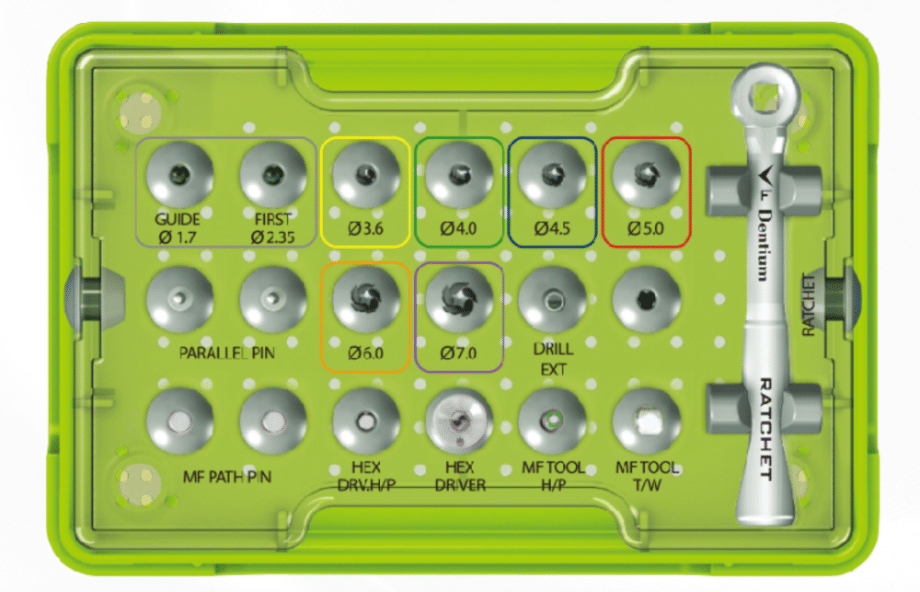 Dentium Super Line Surgical Kit (Short Implant) (XSIK)